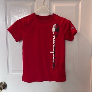 Champion Kids Red Graphic Tee